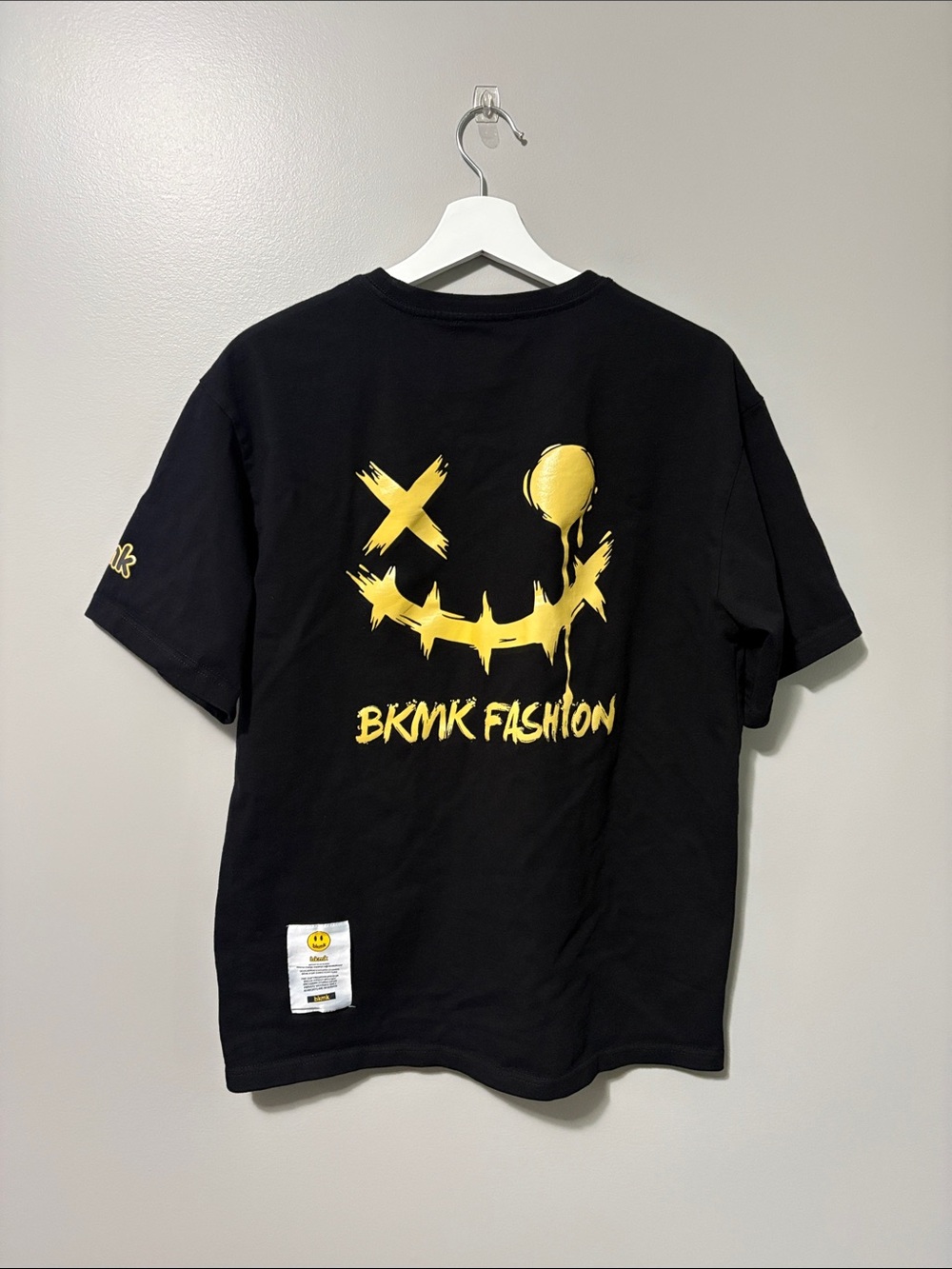 BKMK Fashion Hip-Hop Streetwear Smiley Tee